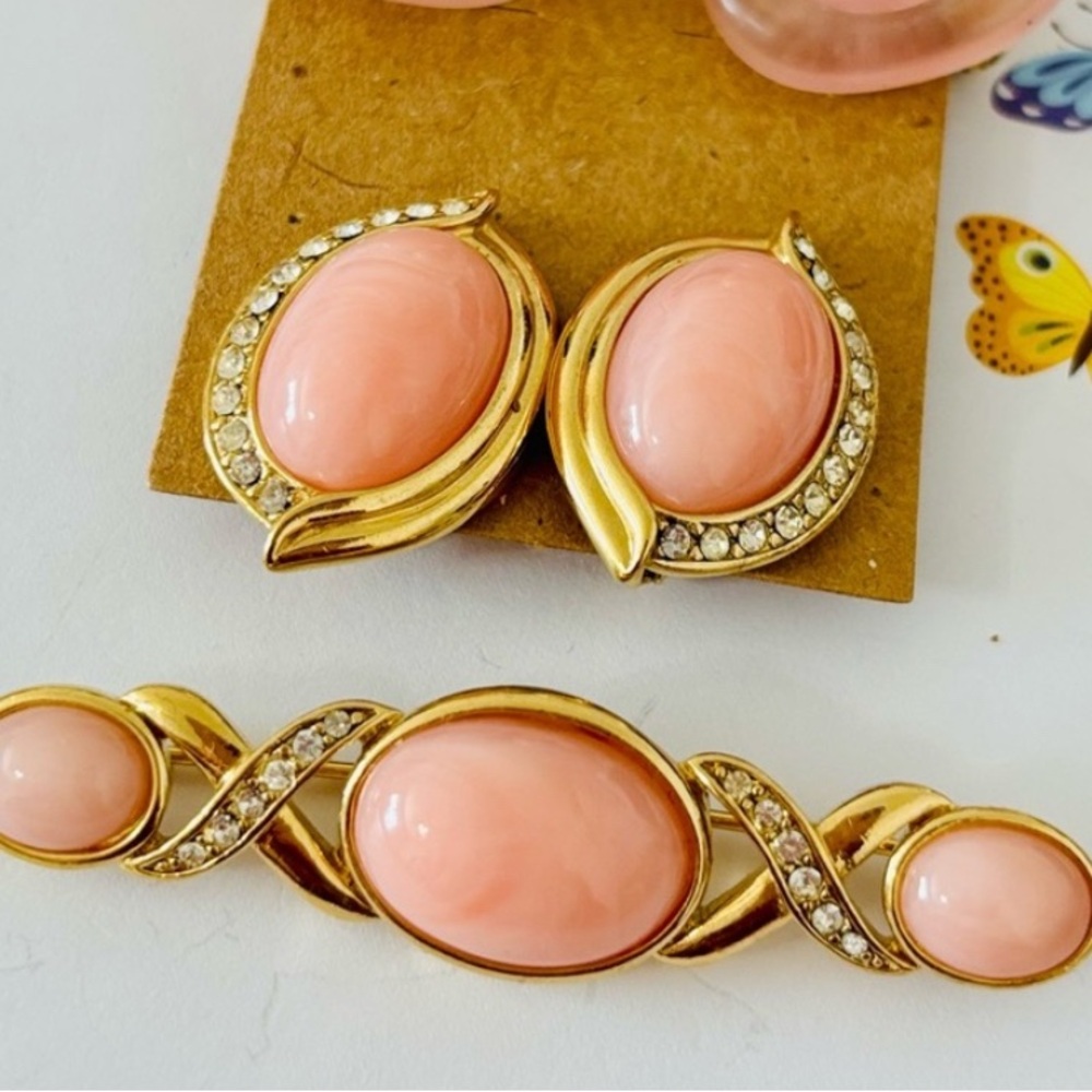 Trifari, jewelry set, vintage